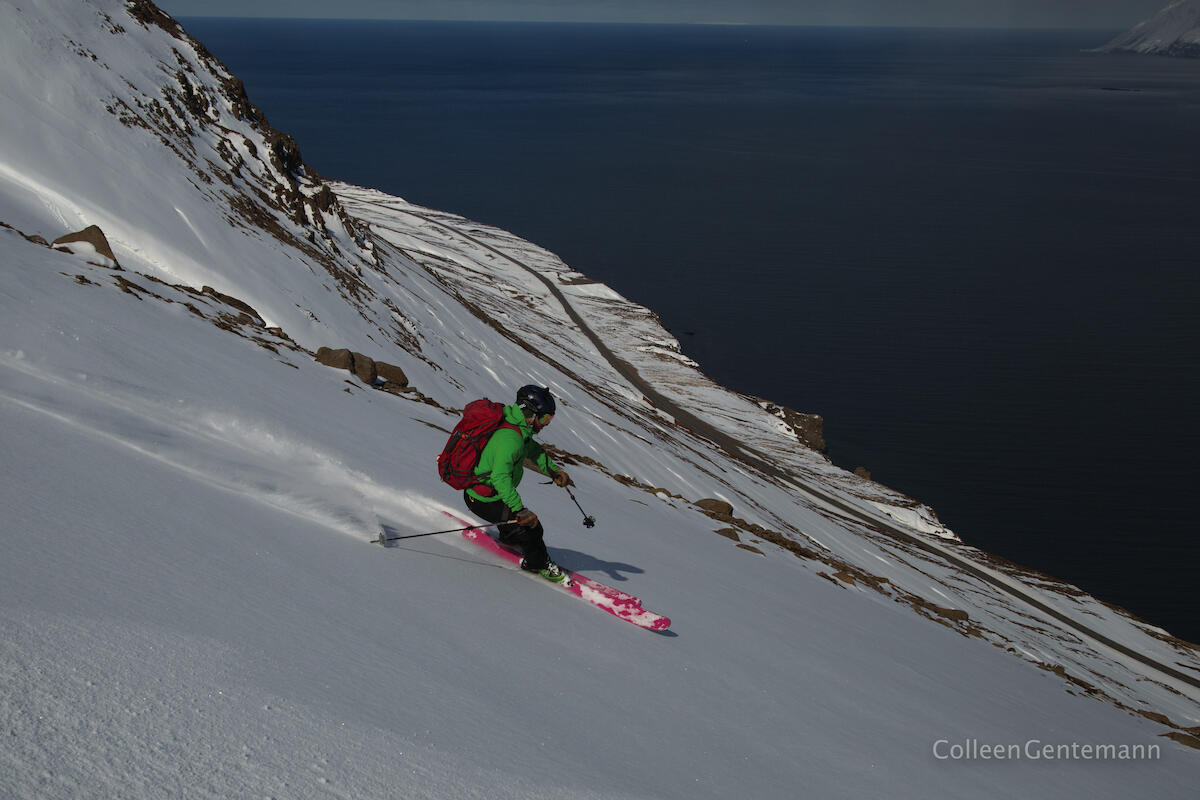 Schi- und Snowboardtouren in Nord Island